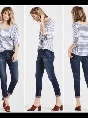Agolde the stilt cigarette leg roll-up jean‎ size 31R